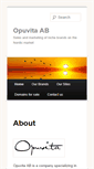 Mobile Screenshot of opuvita.com