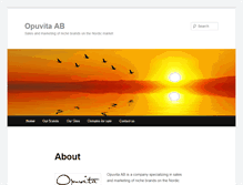 Tablet Screenshot of opuvita.com